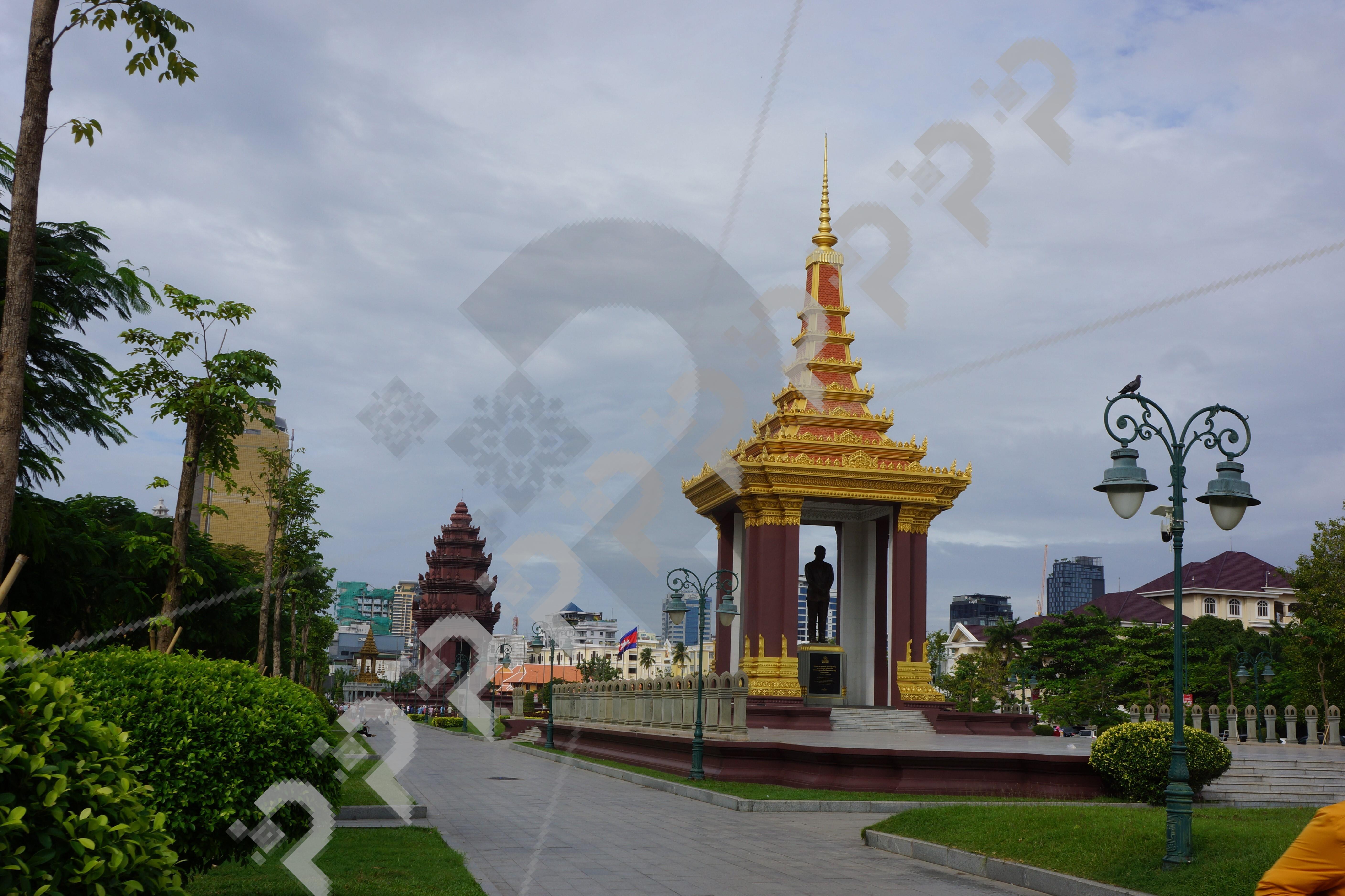 Ornate Golden Monument Free Download